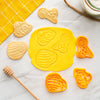 Bee Cookie Stamp 3D—Set of 3 - Pastrymade