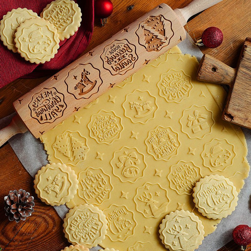 Believe in Christmas Rolling Pin - Pastrymade