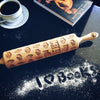 Books Rolling Pin - Pastrymade US