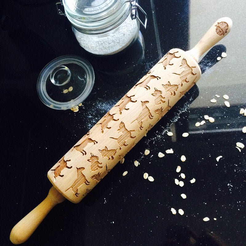 Bull Terrier Rolling Pin - Pastrymade US