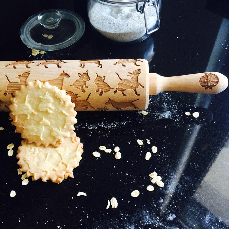 Bull Terrier Rolling Pin - Pastrymade US