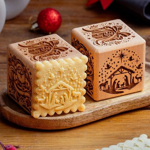 Christmas 6-in-1 Cookie Stamp Cube