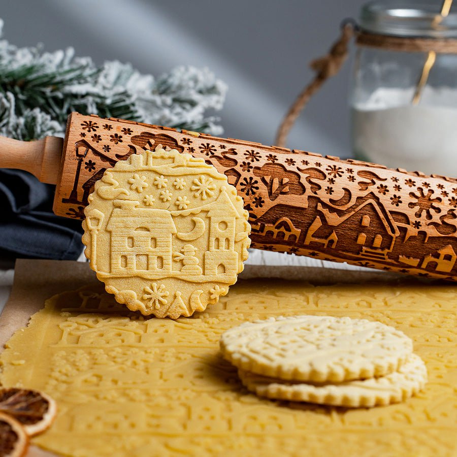 Christmas Night Rolling Pin - Pastrymade