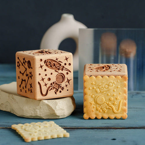Cosmos 6-in-1 Cookie Stamp Cube