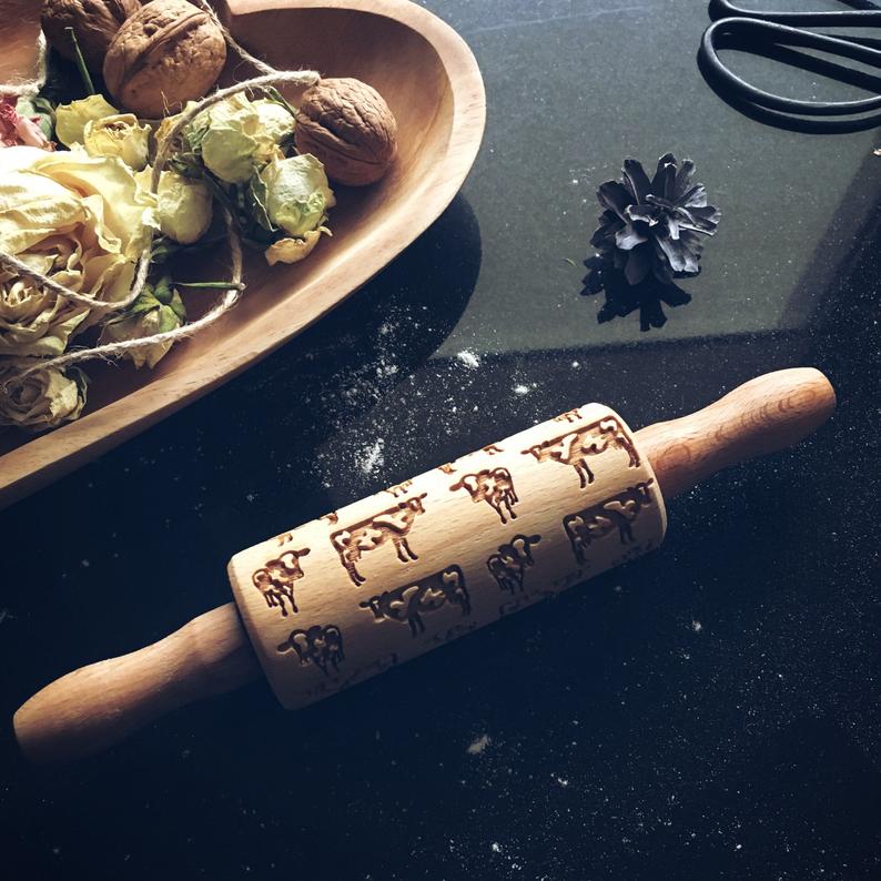 COWS KIDS ROLLING PIN - Pastrymade US