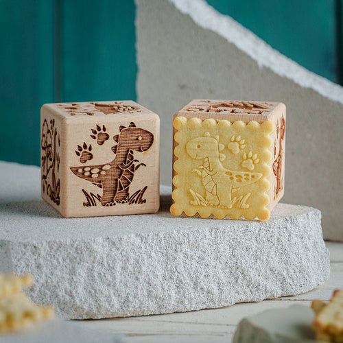Dino 6-in-1 Cookie Stamp Cube