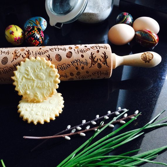 Easter Bunny Rolling Pin - Pastrymade US