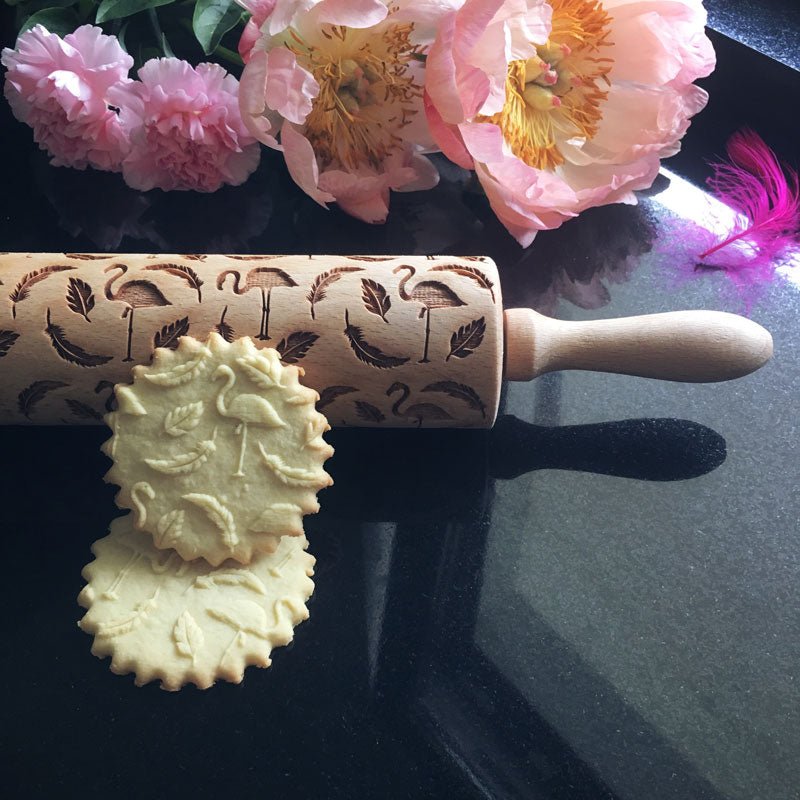 Flamingos Rolling Pin - Pastrymade US