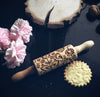 FOLK FLOWERS KIDS ROLLING PIN - Pastrymade US