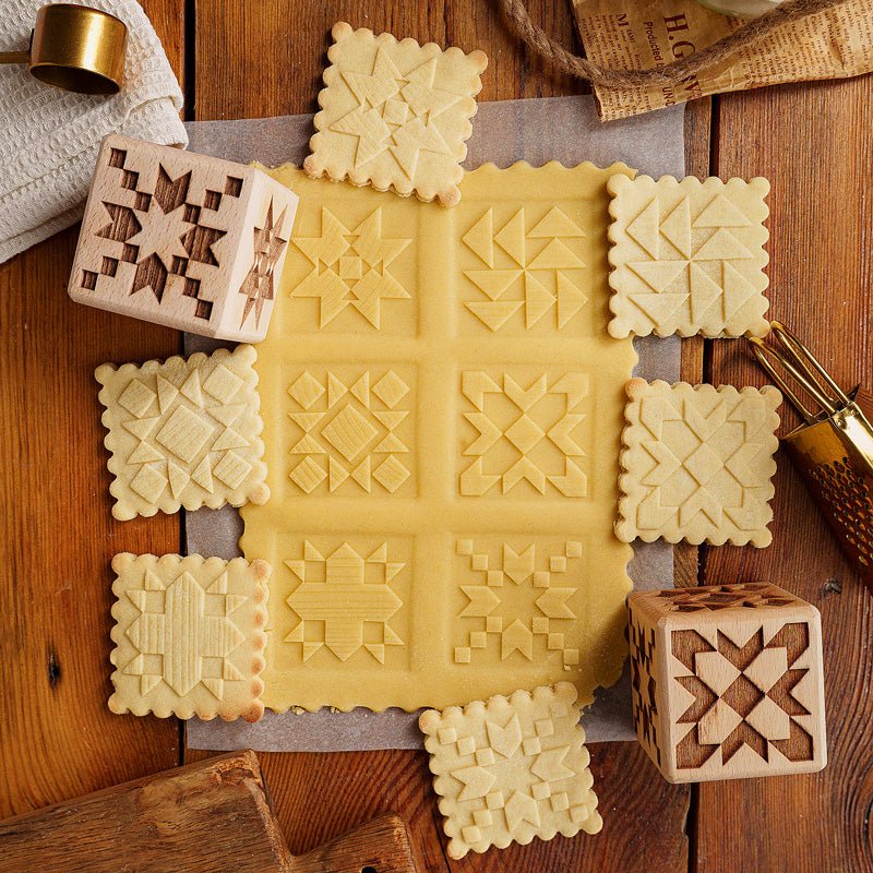 Geometric Cookie Cube - Pastrymade