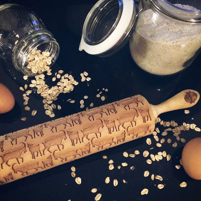 Goats Rolling Pin - Pastrymade US