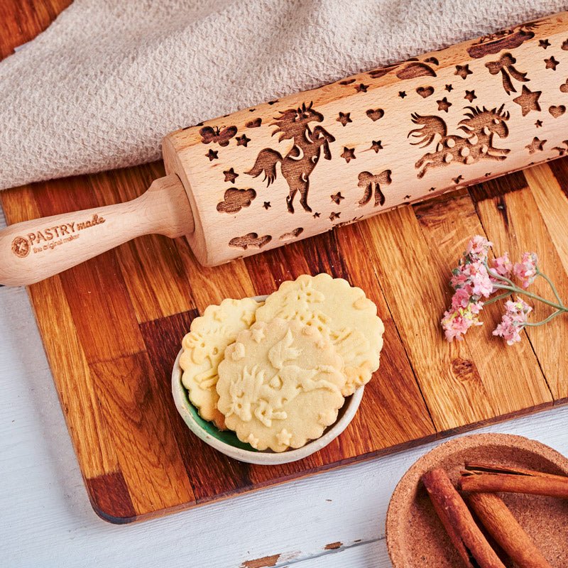 Happy Unicorn Rolling Pin - Pastrymade US