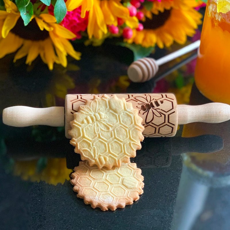 HONEYCOMB KIDS ROLLING PIN - Pastrymade US