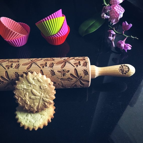 Insects Rolling Pin - Pastrymade US