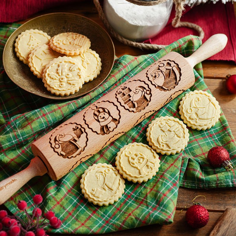 Magical Christmas Rolling Pin - Pastrymade