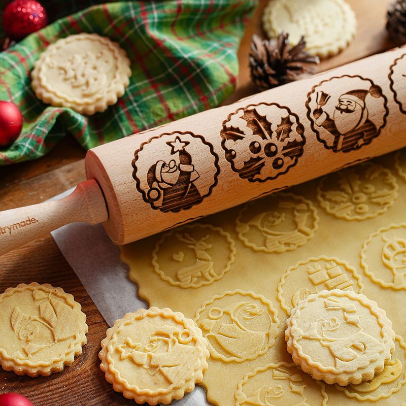 Magical Christmas Rolling Pin - Pastrymade