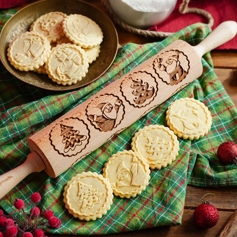 Magical Christmas Rolling Pin - Pastrymade