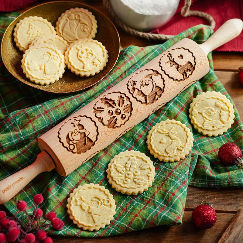 Magical Christmas Rolling Pin - Pastrymade