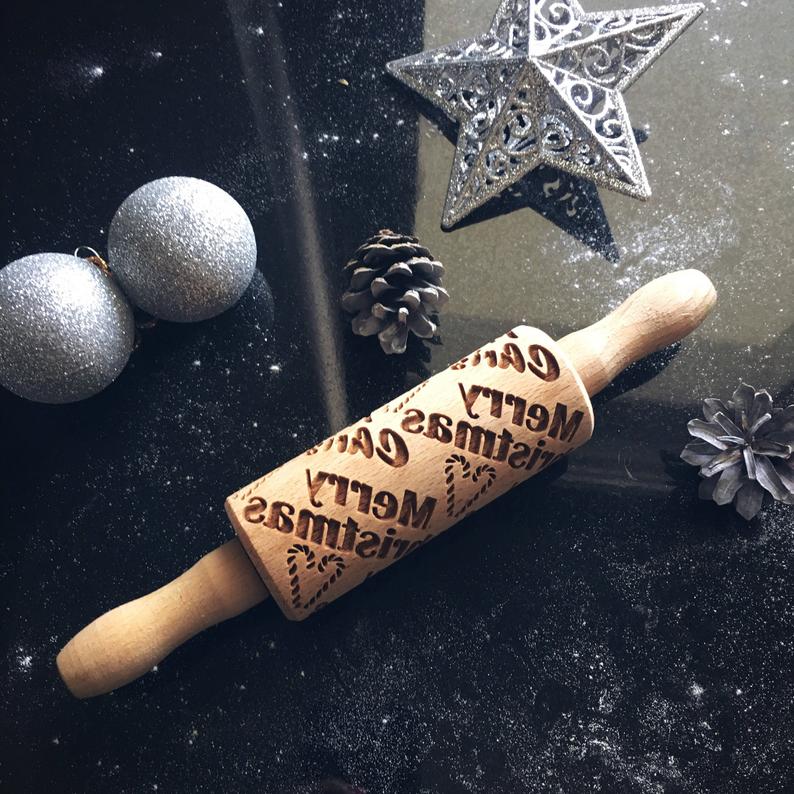 MERRY CHRISTMAS KIDS ROLLING PIN - Pastrymade US