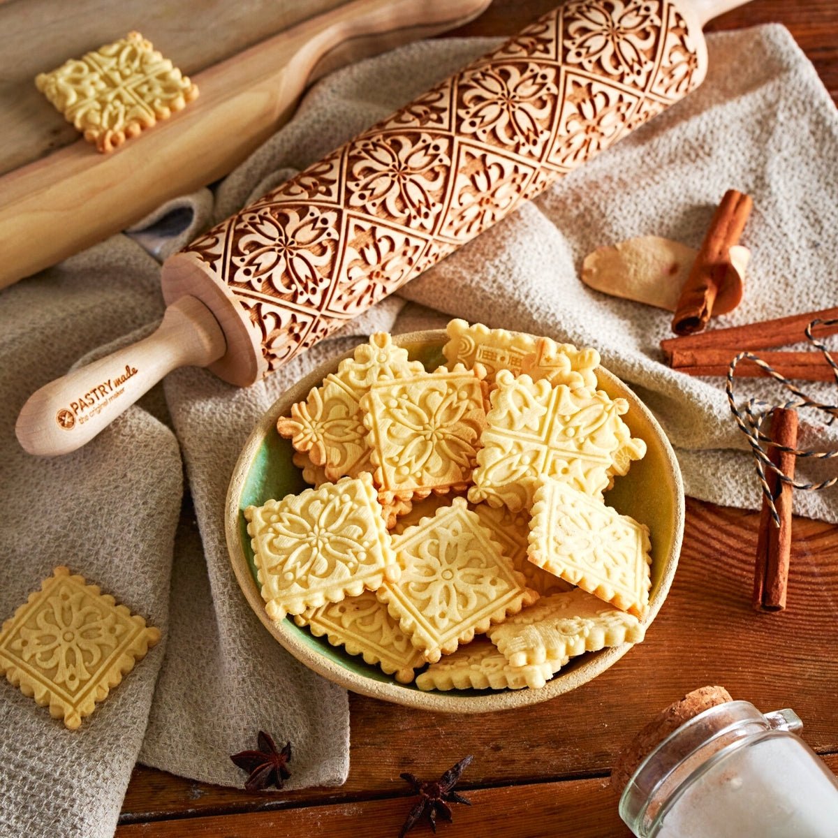 Mosaic Rolling Pin - Pastrymade US