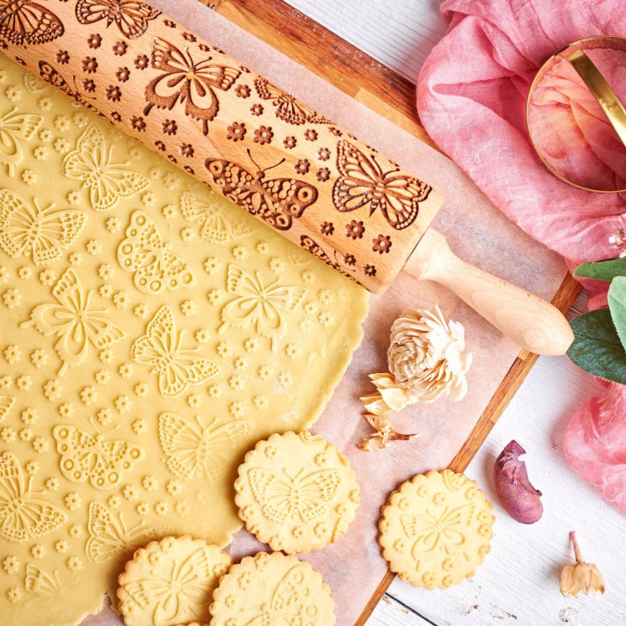Papillon Rolling Pin - Pastrymade US