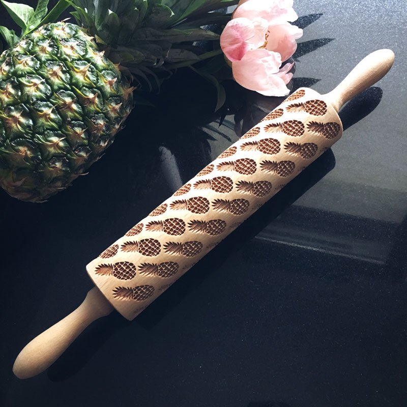 Pineapples Rolling Pin - Pastrymade US