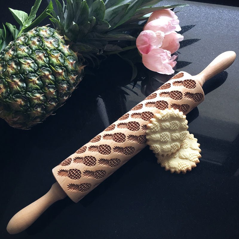 Pineapples Rolling Pin - Pastrymade US