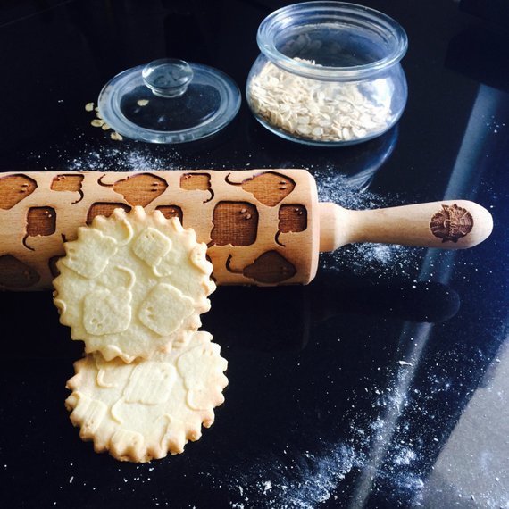 Ray Embossed Rolling Pin – Pastrymade