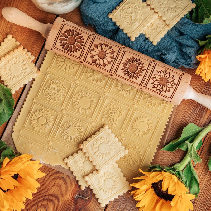 Sunflower Rolling Pin - Pastrymade US