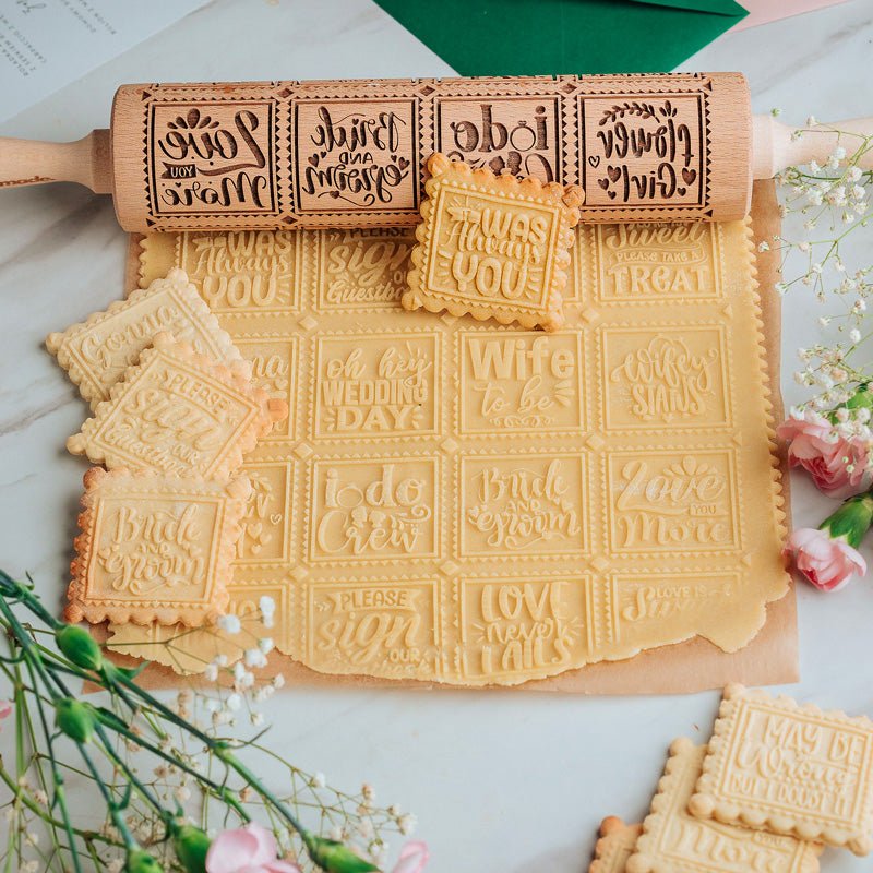 Wedding Rolling Pin - Pastrymade US