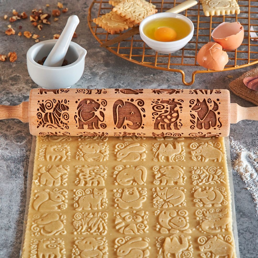 Wildlife Rolling Pin - Pastrymade US