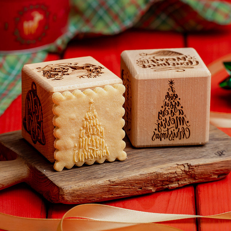 Santa Cookie Cube
