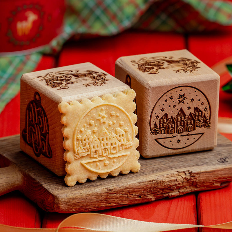 Santa Cookie Cube