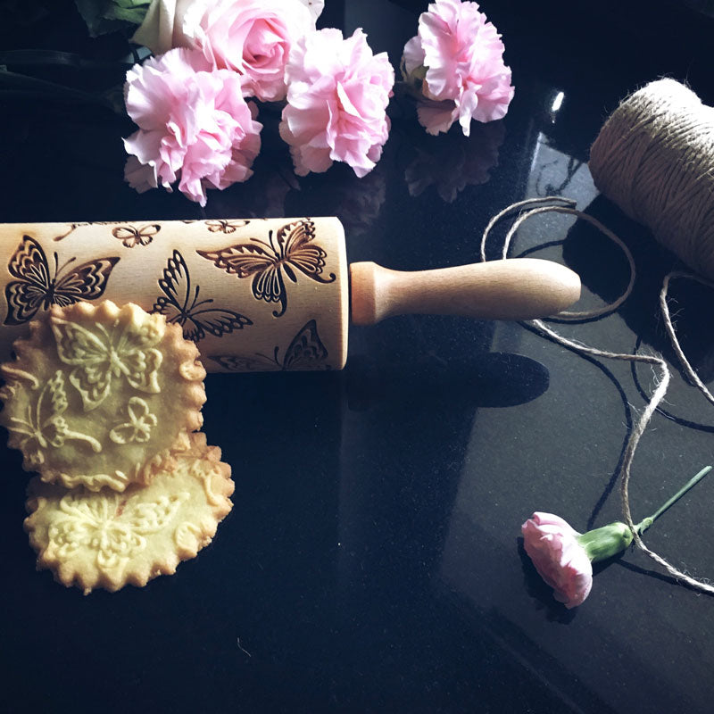 BUTTERFLIES ROLLING PIN - pastrymade