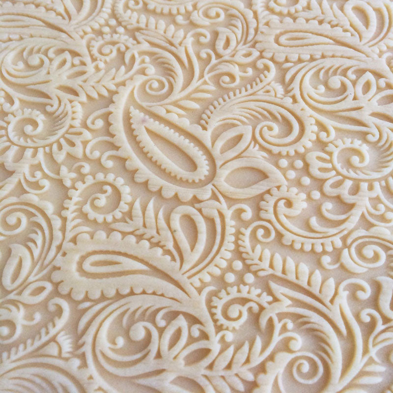 FLORAL PAISLEY ROLLING PIN - pastrymade