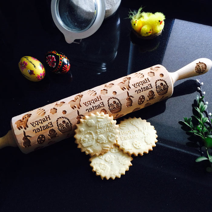 EASTER DAY ROLLING PIN - pastrymade