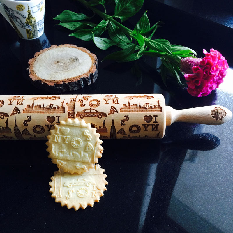 NEW YORK ROLLING PIN - pastrymade