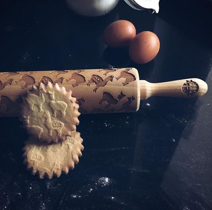 ALPACAS ROLLING PIN - pastrymade