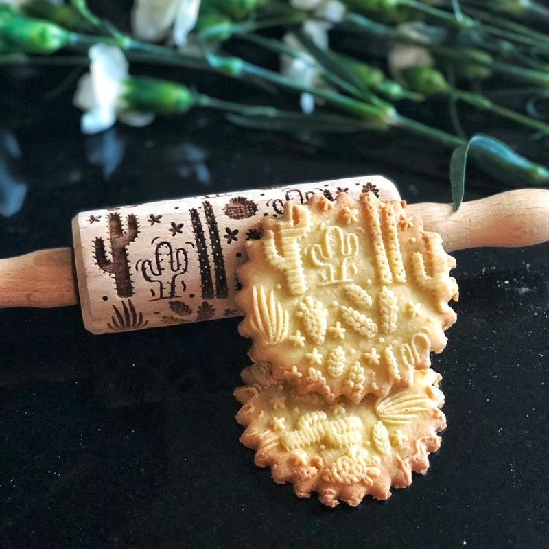 CACTUS KIDS ROLLING PIN - pastrymade