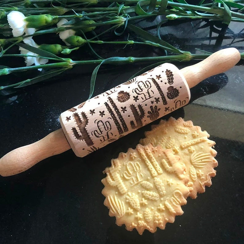 CACTUS KIDS ROLLING PIN - pastrymade