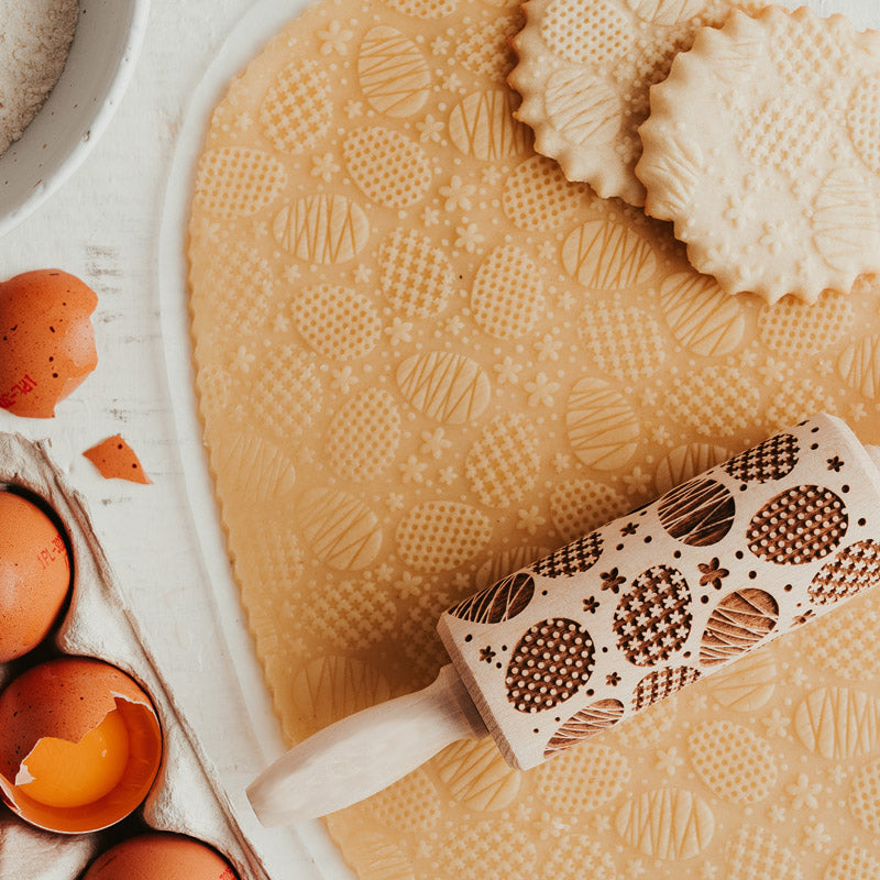 EASTER EGGS KIDS ROLLING PIN