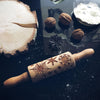 SNOWFLAKES KIDS ROLLING PIN - pastrymade
