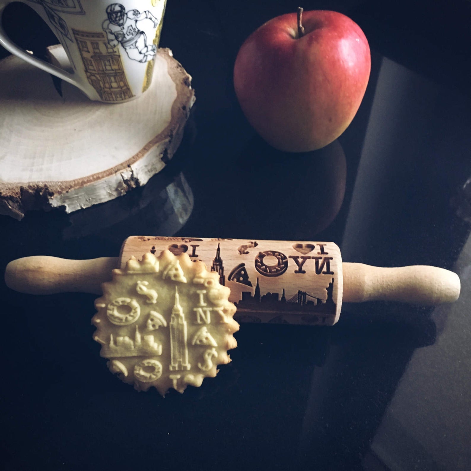 NEW YORK KIDS ROLLING PIN - pastrymade