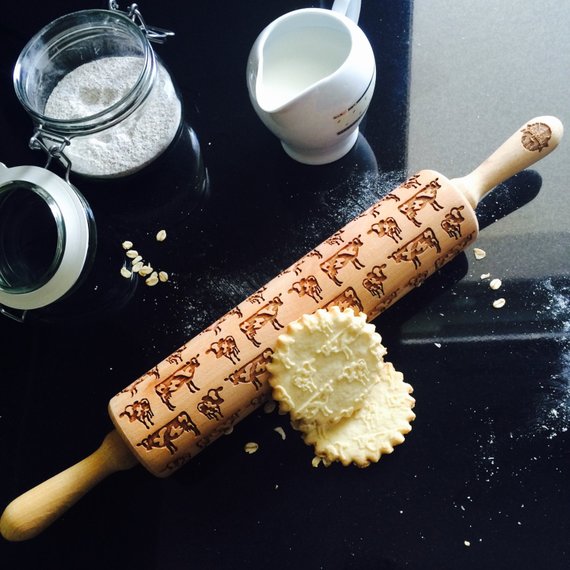 COWS ROLLING PIN - pastrymade