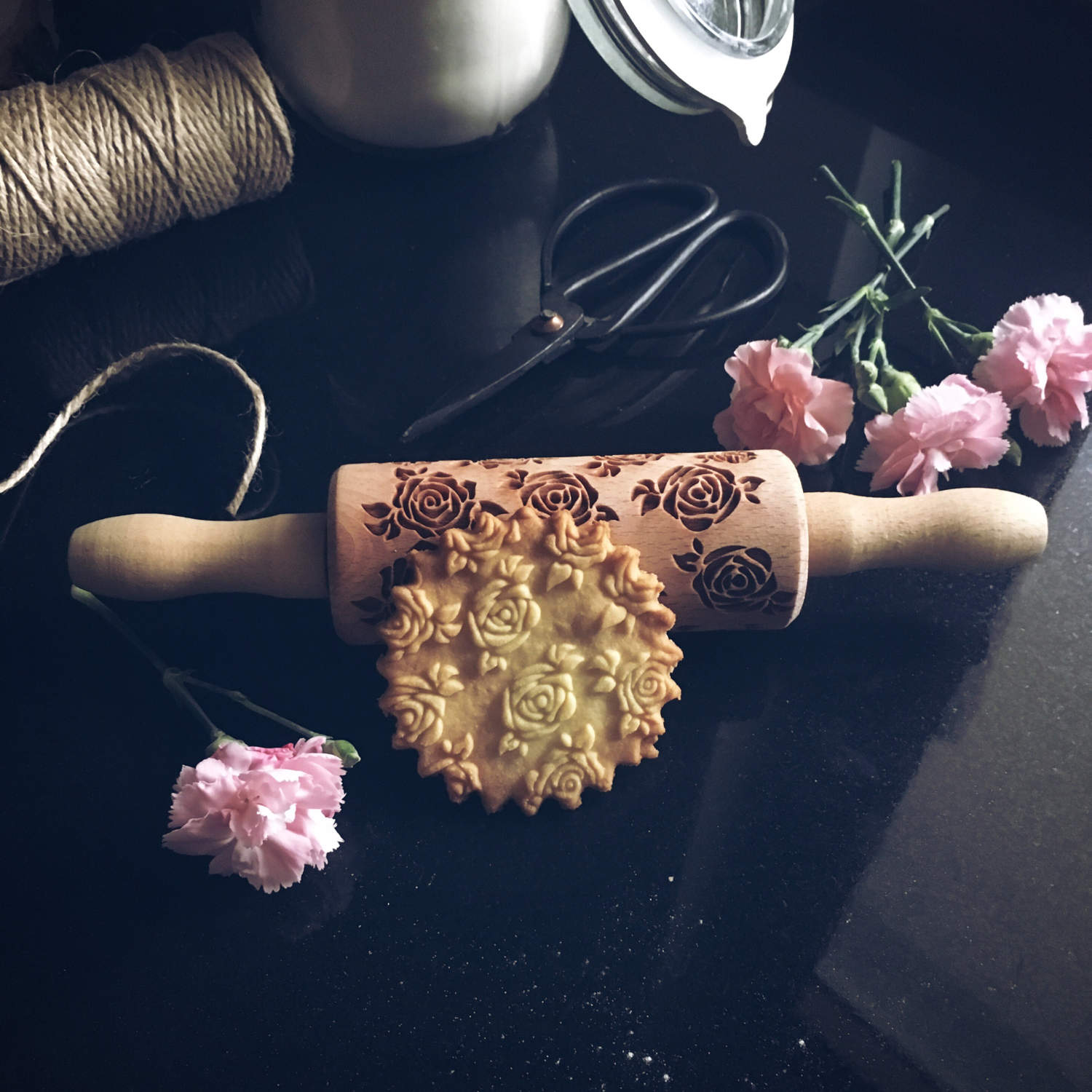 ROSES KIDS ROLLING PIN - pastrymade