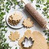 LEAVES ROLLING PIN - pastrymade