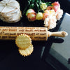 THANK YOU ROLLING PIN - pastrymade